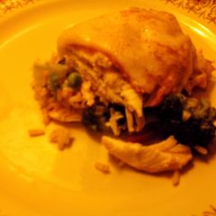 Chicken Cordon Blue Casserole A picture of Chicken Cordon Blue Casserole.