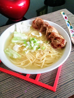 Una foto de Sopa China de Cerdo👍🇵🇪