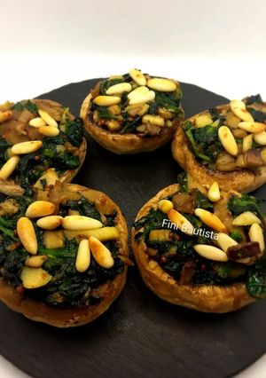 Foto principal de Champiñones rellenos de espinacas