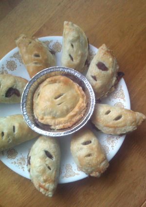 A picture of Mini meat pies..