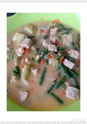 Foto resep Lodeh terong kacang tempe