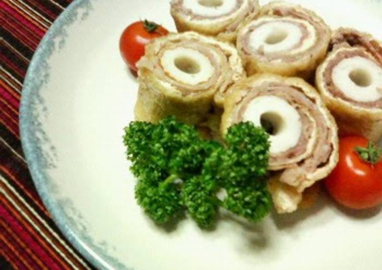 Recipe of Any-night-of-the-week Thick Chikuwa Wraps