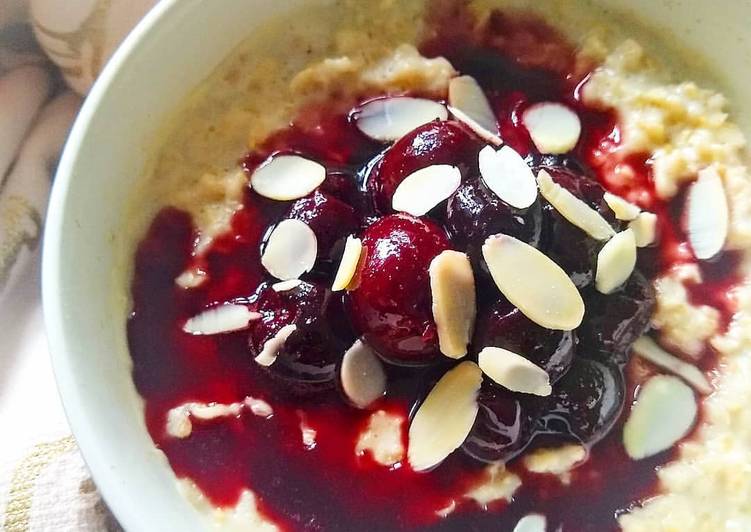 Recipe of Any-night-of-the-week Cherry Bakewell Oats