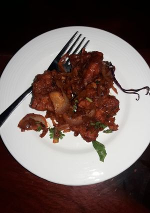 A picture of Hot Garlic Chicken.