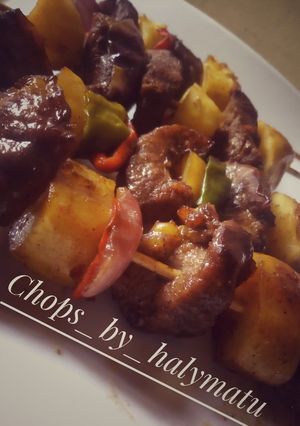 A picture of Potato beef kebab.