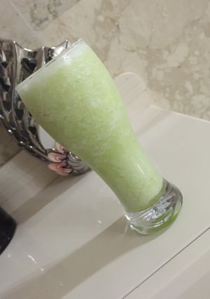 صورة لوصفة عصير بطيخ 😍😍👌🏻