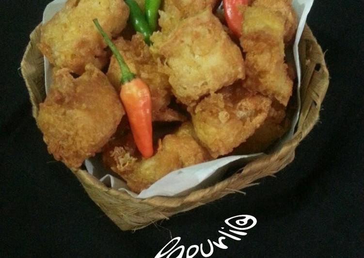 Tahu Krispi Pedas