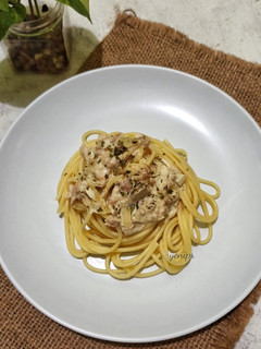 Foto resep Creamy Tuna Spaghetti