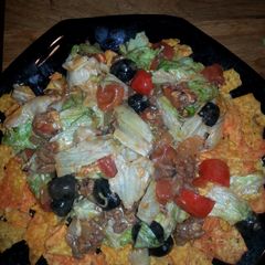 A picture of Taco salad.
