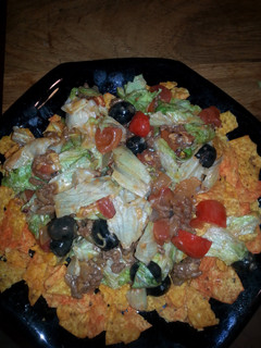 A picture of Taco salad.