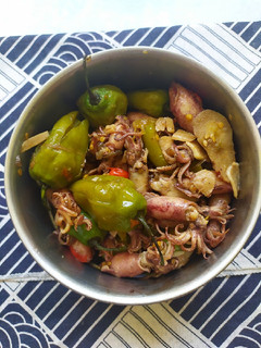 Foto resep Tumis cumi asin cabe gendot