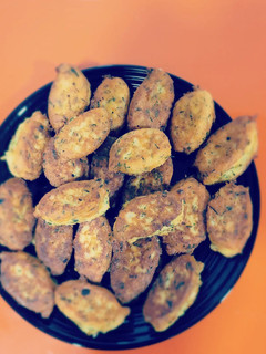Una foto de Croquetas de calabacín y patata