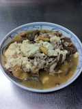 Delicious Simmered Meat and Tofu with Mentsuyu