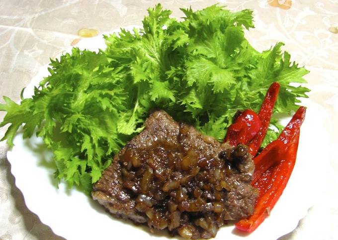 Beef Steak, Chaliapin Style