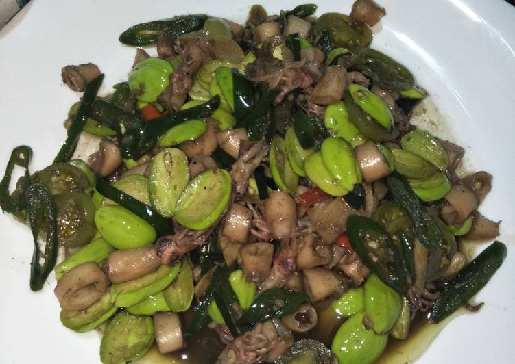 Resep Cumi asin petai yang enak