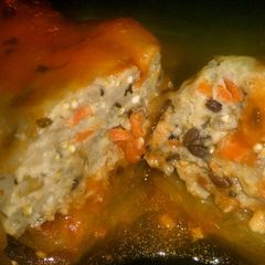 A picture of Qunioa & Flax Seed Cabbage Rolls.