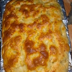 A picture of Focaccia bread.