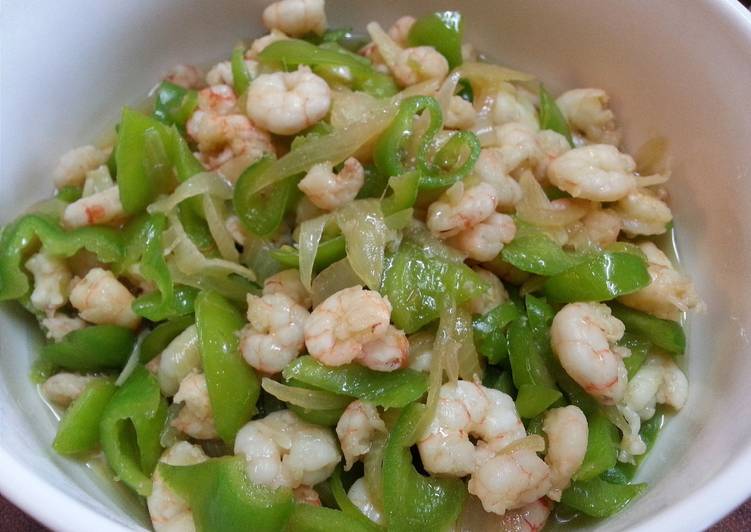 Prawns with Green Chillies