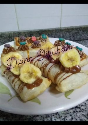 Una foto de Paquetitos de fruta para la merienda 👩🏼‍🍳🍌🍎