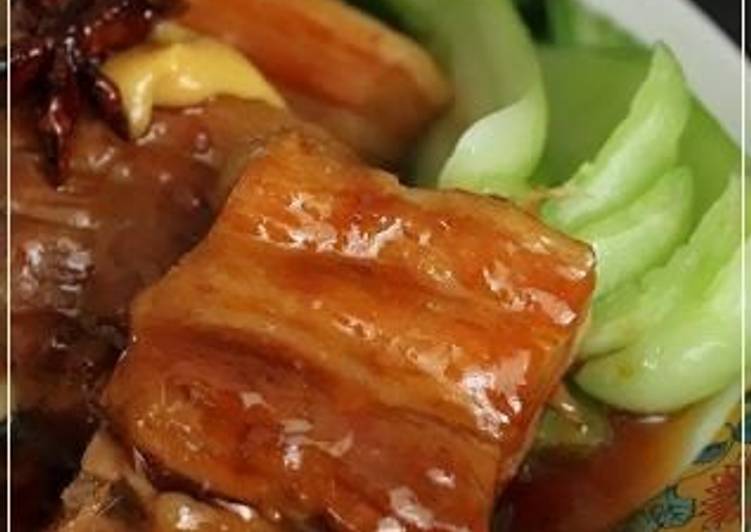 Recipe of Super Quick Homemade Dongpo Pork Pressure-Cooked with Aromatic Star Anise