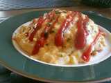 fluffy omurice