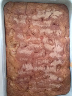 A picture of Rhubarb Dessert.