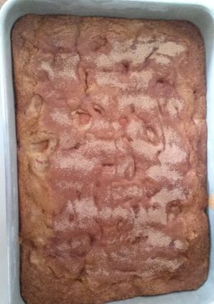 A picture of Rhubarb Dessert.