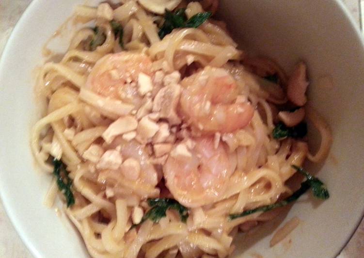 Recipe of Super Quick Homemade Shrimp Pad Thai