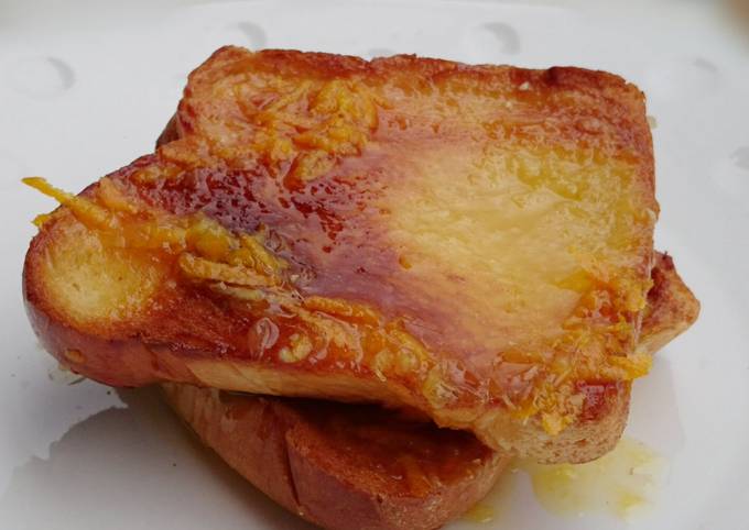 bread with orange icing recipe main photo