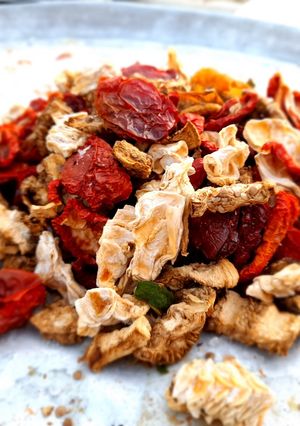 عکسی از دستور خشک کردن مواد غذایی