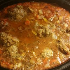 A picture of Meatball Stew.