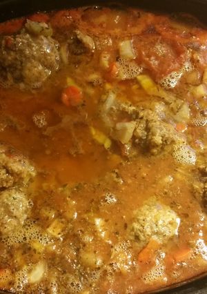 A picture of Meatball Stew.