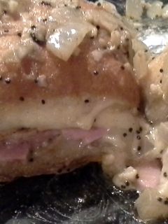 A picture of Hawaiian Ham & Cheese Sliders.