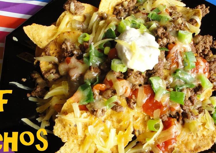 Recipe of Speedy Beef Nachos