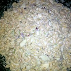 A picture of Chaab's Sweet Macaroni Salad.