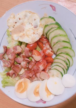 Hình của món Salad mới tập Keto!.