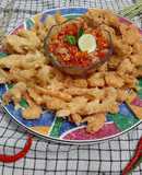 Seafood Crispy Sambal Dabu-Dabu