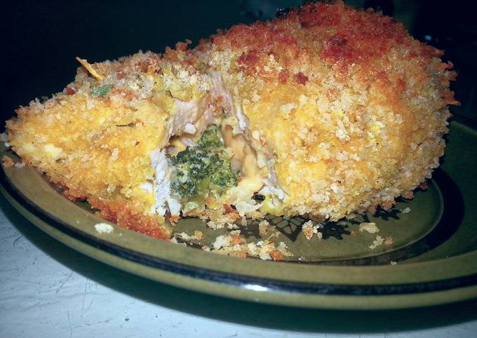 Recipe of Super Quick Homemade Cheesy Vegetable Stuffed Chicken Breast