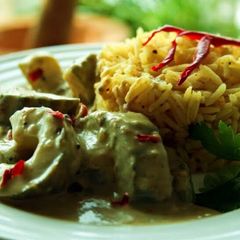 Sig's Creamy Cucumber Curry A picture of Sig's Creamy Cucumber Curry.