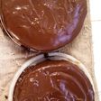 Panetela con natilla de chocolate🍫
