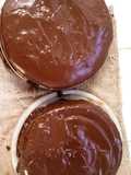 Panetela con natilla de chocolate🍫