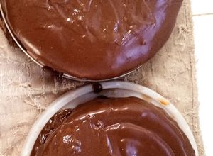 Una foto de Panetela con natilla de chocolate🍫