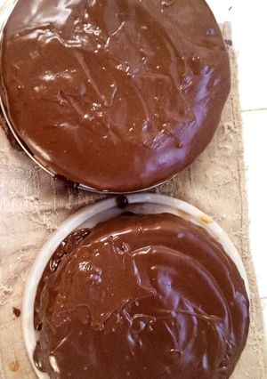 Una foto de Panetela con natilla de chocolate🍫