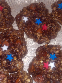 A picture of labor day cookies.