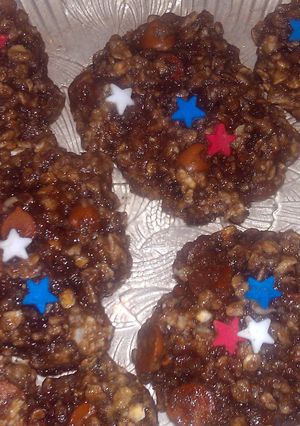 A picture of labor day cookies.