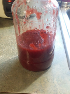 A picture of Strawberry preserves.