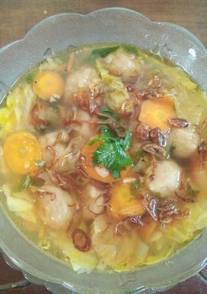 Foto resep Sop bakso sapi