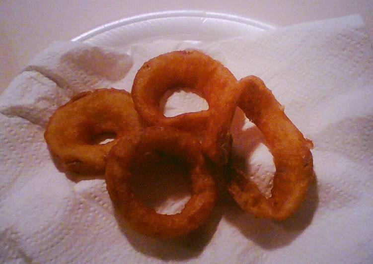 Recipe of Ultimate Beer Battered Onion Rings