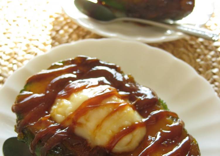 How to Prepare Speedy Pan Fried Avocado with Caramel Sauce