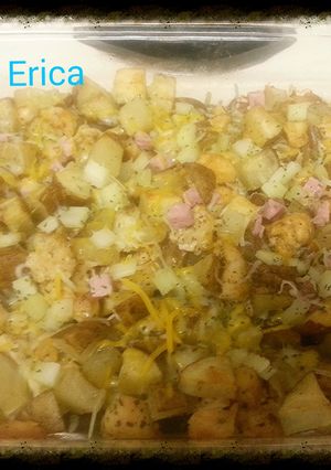 A picture of Potato casserole.